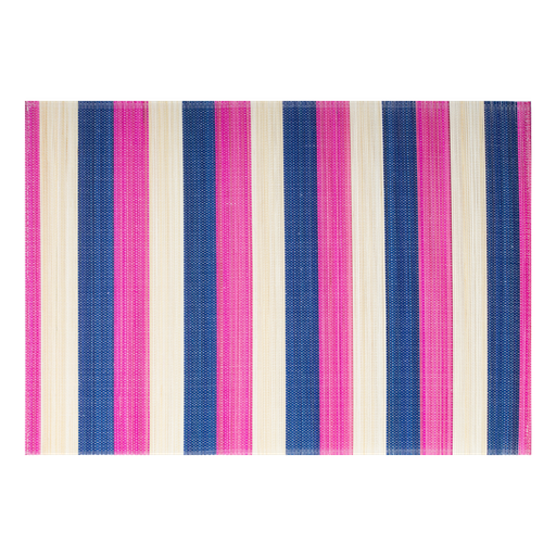 [KK.70059] Kitsch Kitchen placemat bamboe roze/blauw
